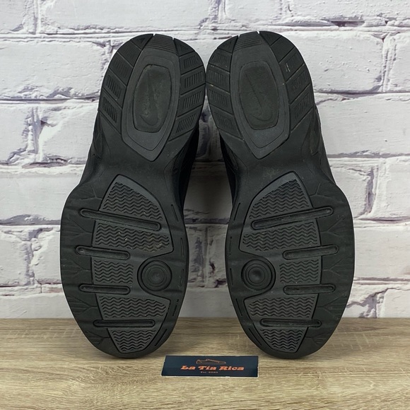 Nike Air Monarch IV Black Training Shoes Extra Wide - Picture 7 of 8